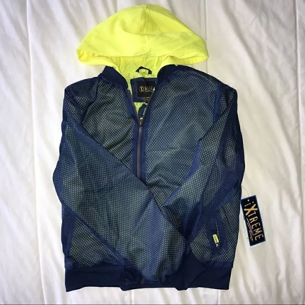 iXtreme Boys' Hooded Mesh Bomber